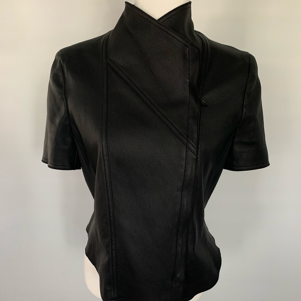 Akris Punto leather jacket - Picture 3 of 8